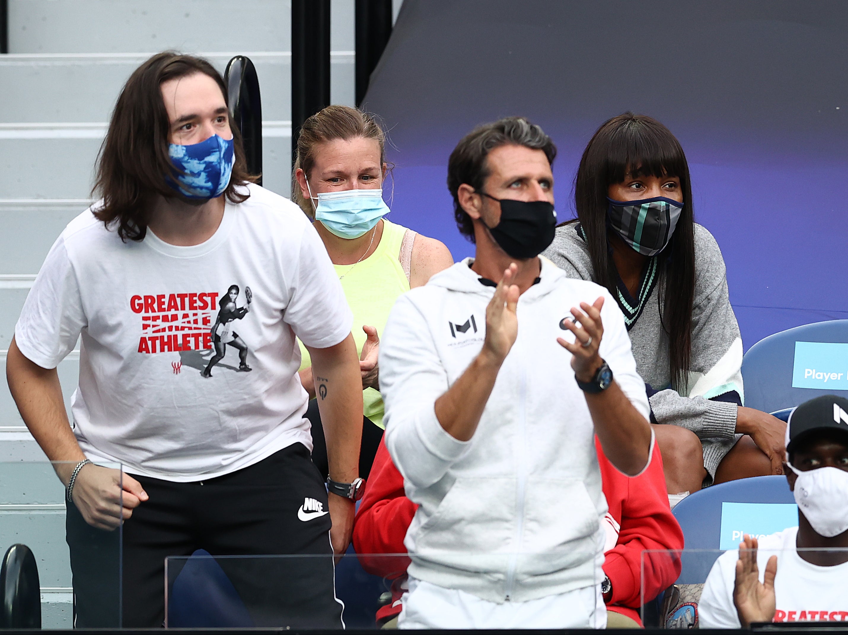 Alexis Ohanian wears shirt declaring Serena Williams the ‘greatest athlete'