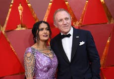 Salma Hayek responds to suggestion that she married her husband for money