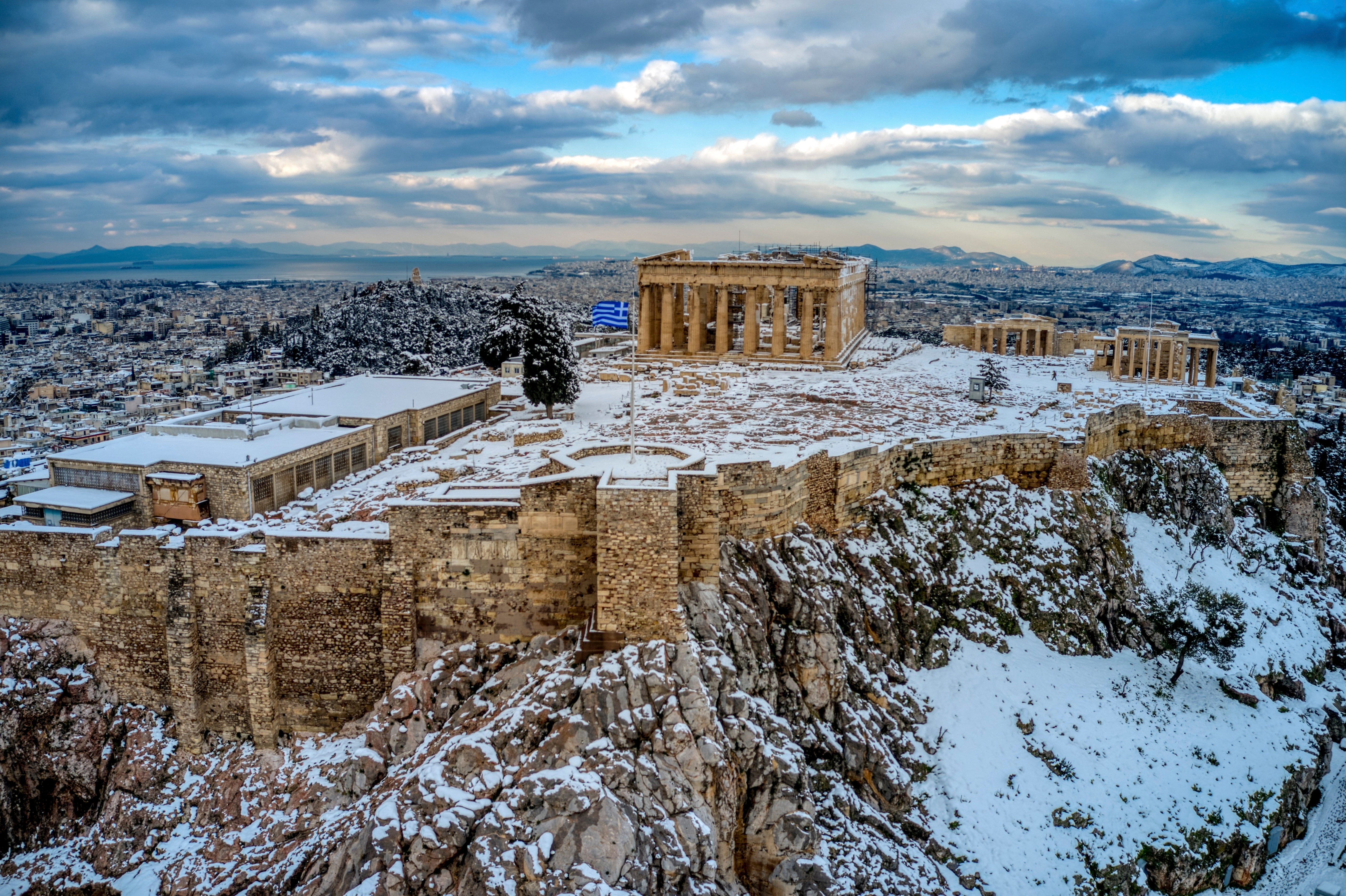 APTOPIX Greece Weather