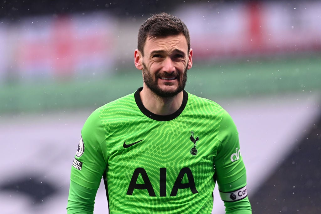 Spurs keeper Hugo Lloris