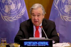 UN chief urges global plan to reverse unfair vaccine access