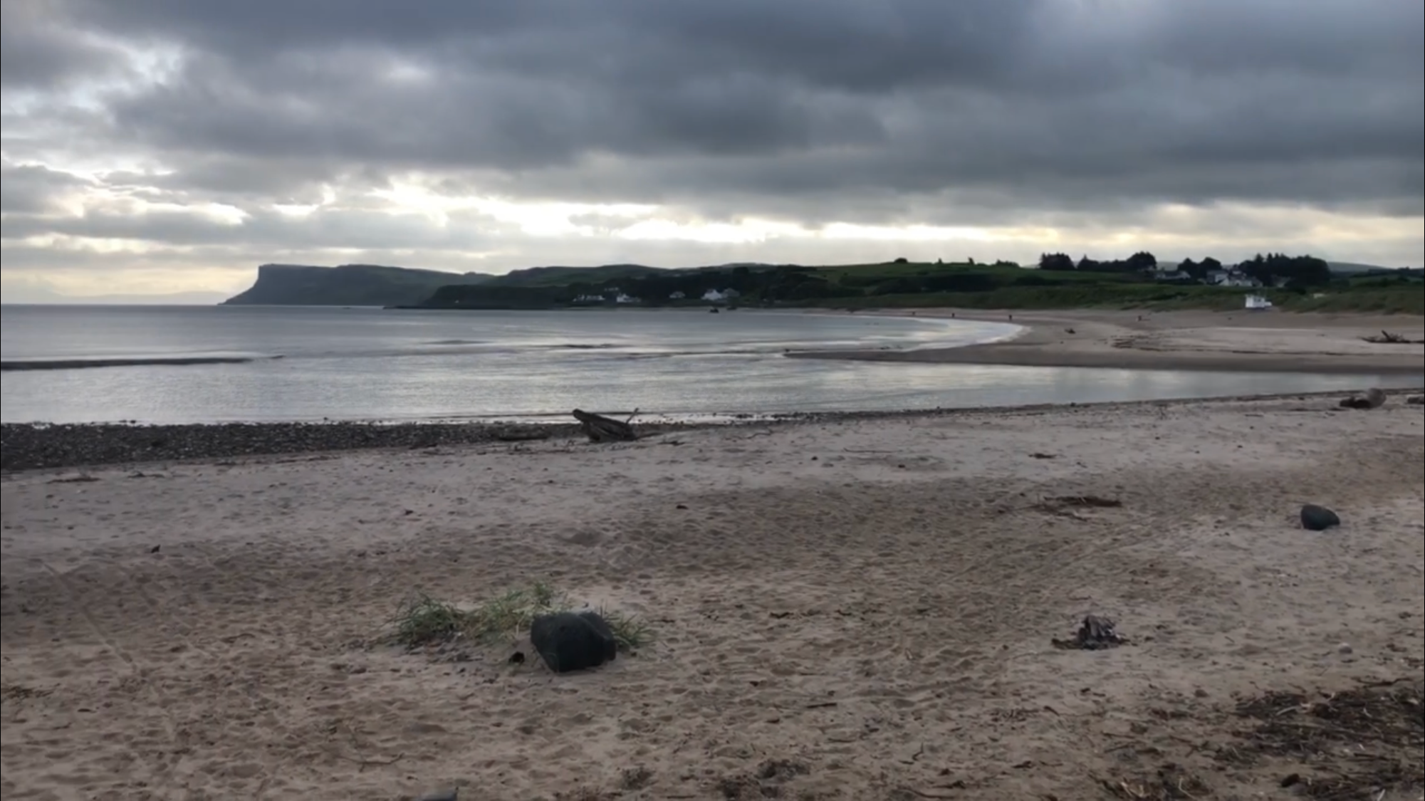 Moody greys: Even under cloud, Ballycastle is beautiful