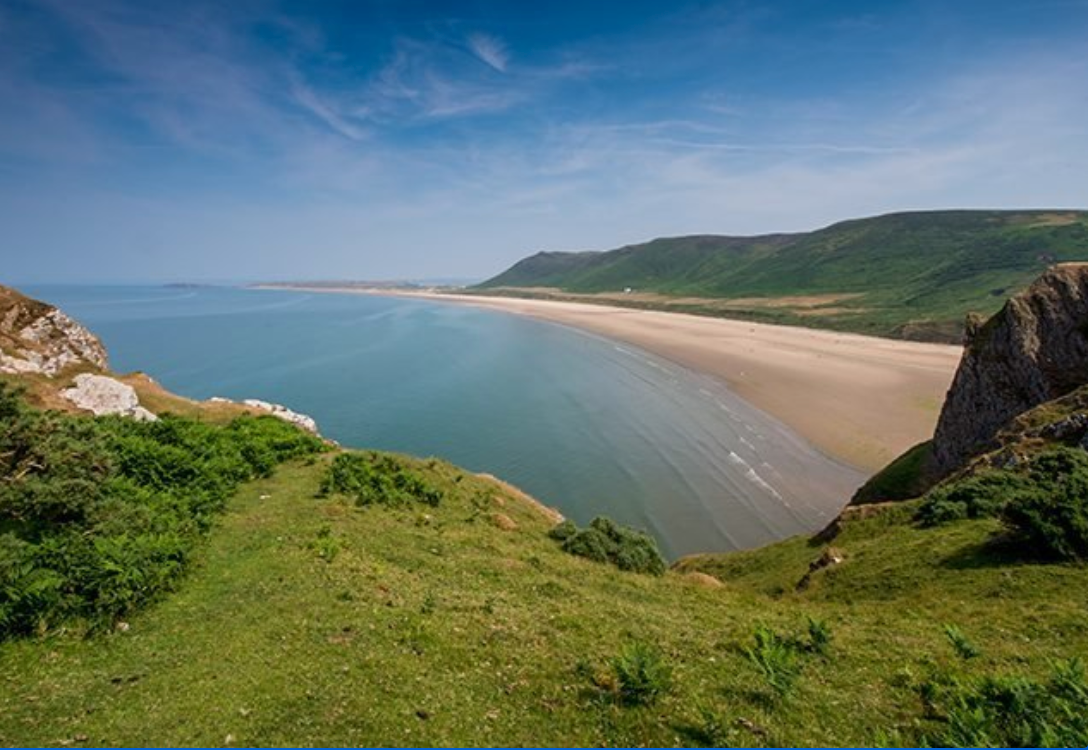 Wild west: Rhossili Bay in Wales