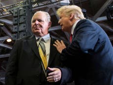 Trump on Hannity reveals he only befriended Rush Limbaugh ‘when I got word he was with us all the way’