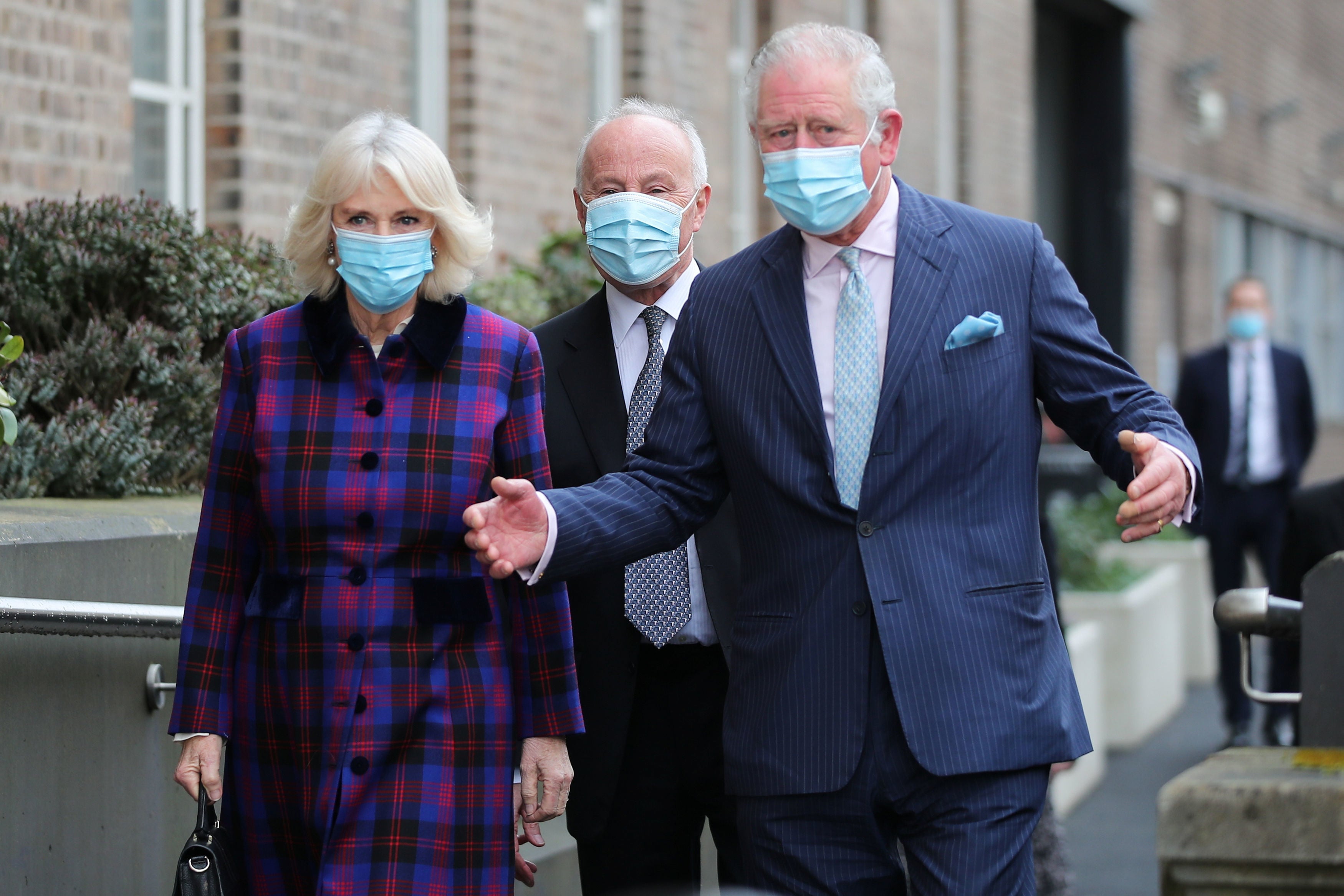 The Prince of Wales and Duchess of Cornwall visit the Queen Elizabeth Hospital in Birmingham