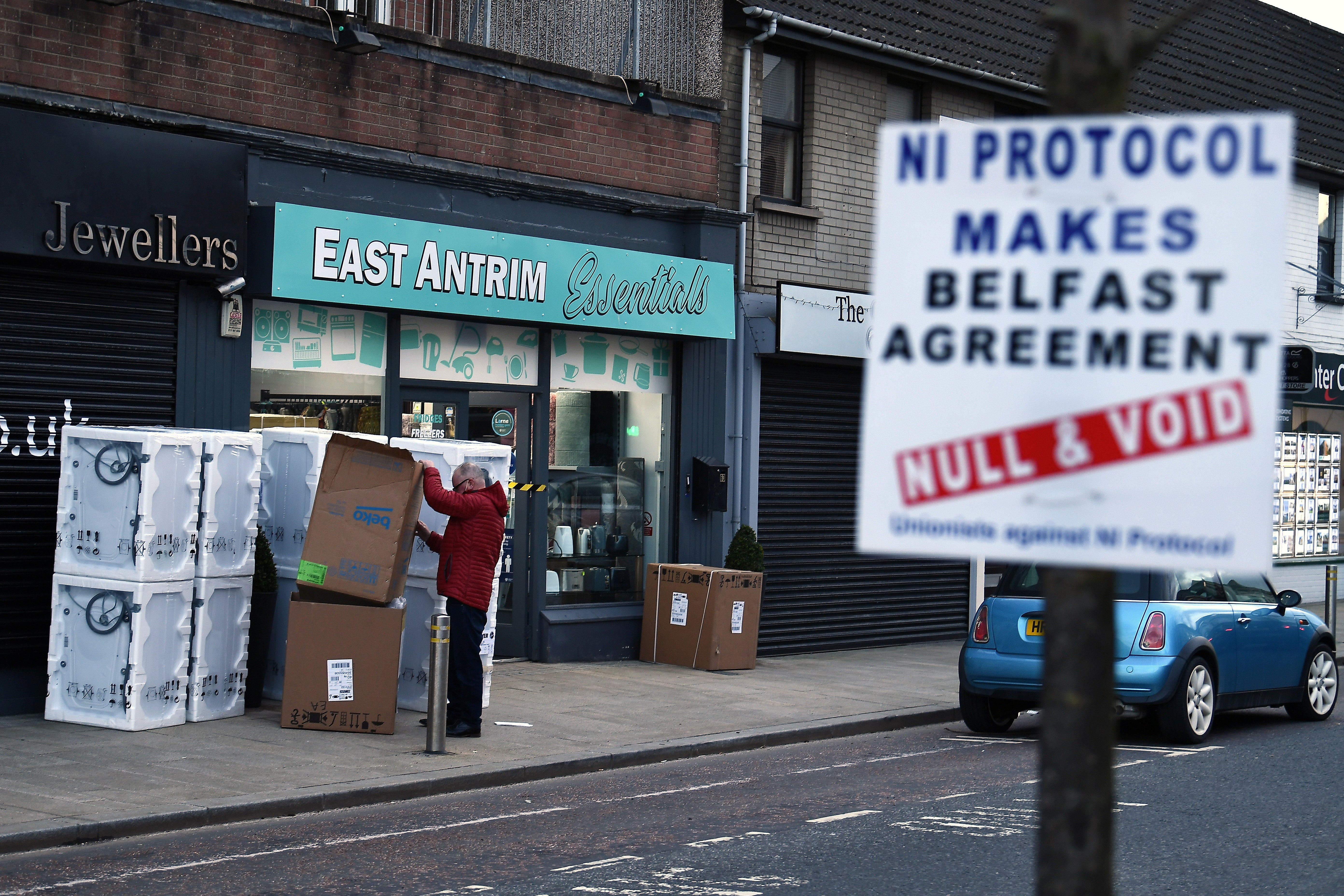 Out of the box: Brexit border checks in the Port of Larne, Northern Ireland