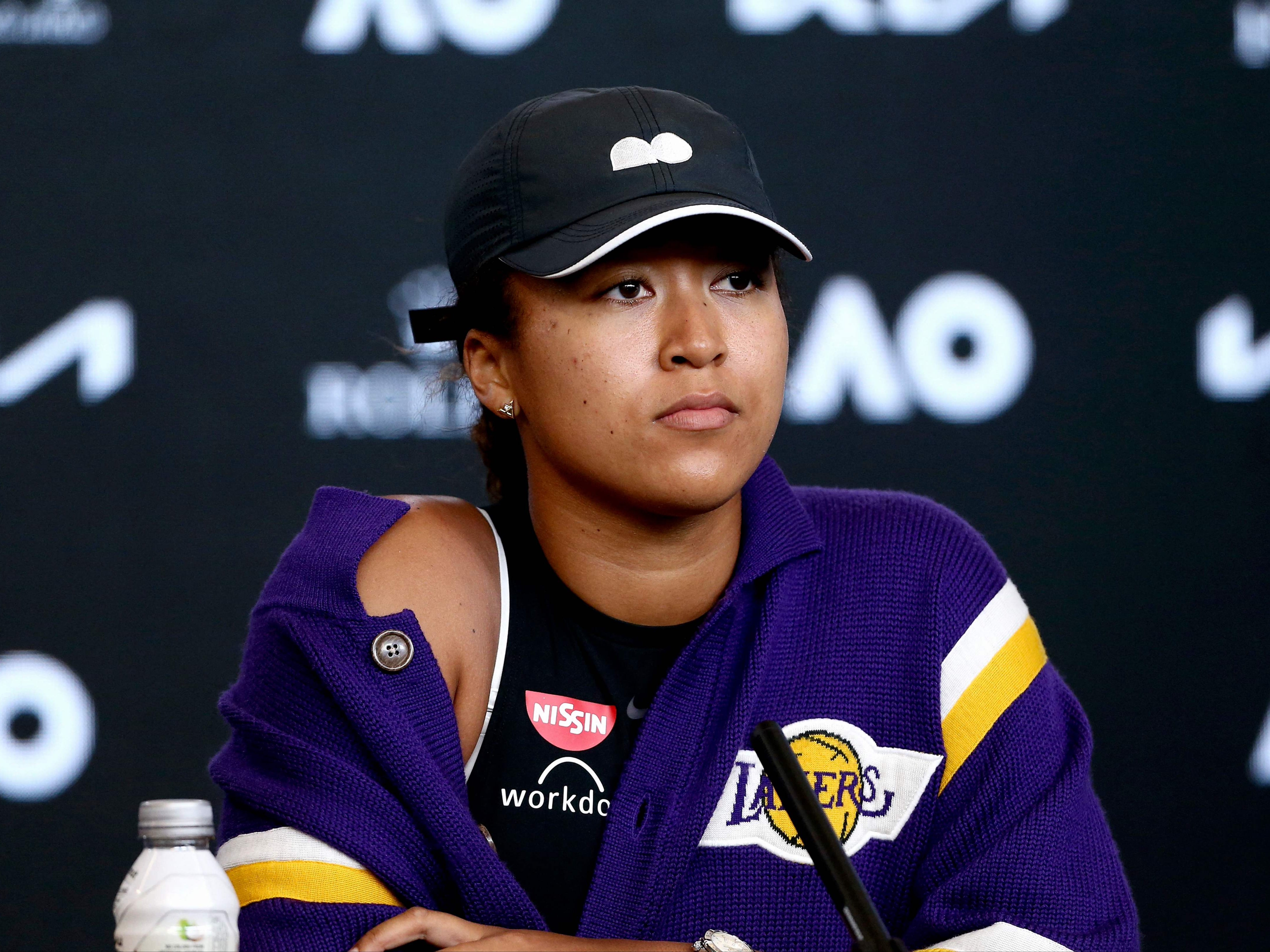 Japanese tennis player Naomi Osaka