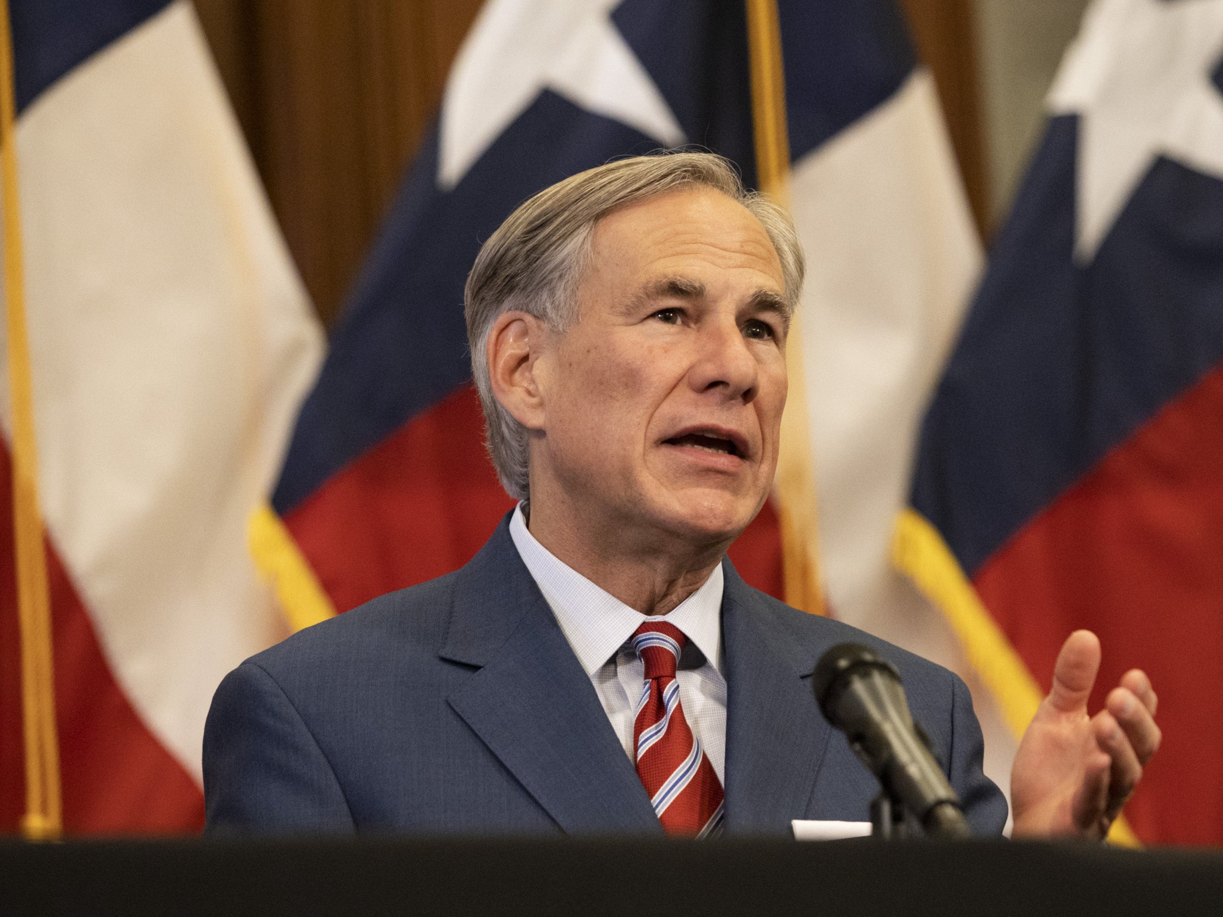 Texas governor Greg Abbott said the state is open 100%