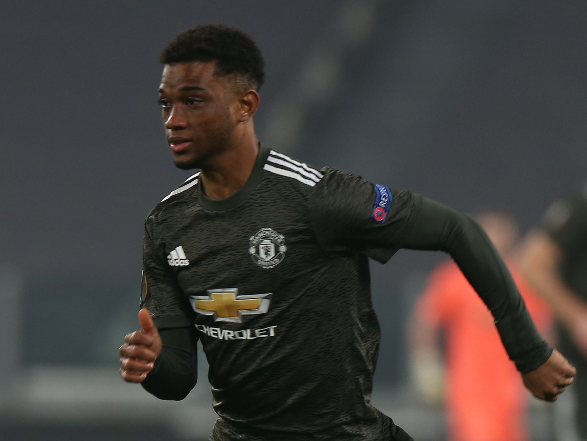 Manchester United winger Amad Diallo