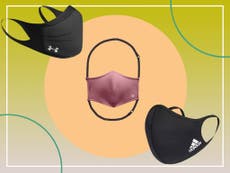 8 best sports face masks for running or working out in