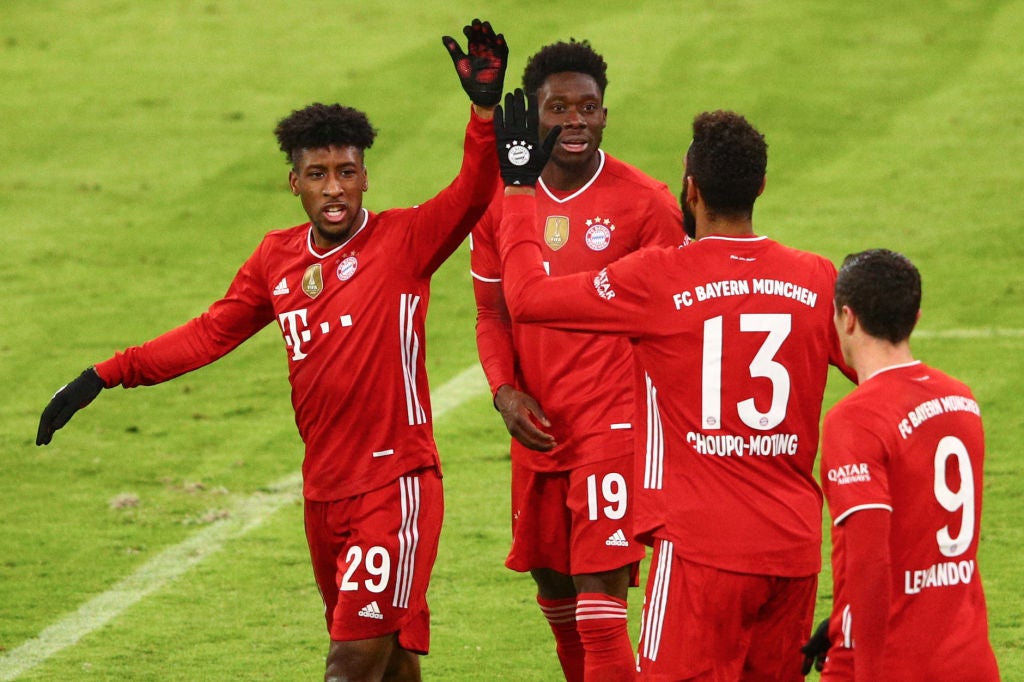 Bayern Munich celebrate