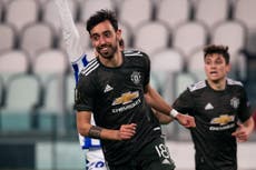 Bruno Fernandes awards Daniel James ‘assist’ despite joking Manchester United winger meant to control ball