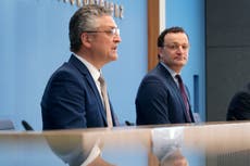 Germany sees drop in virus cases flatten as variant surges