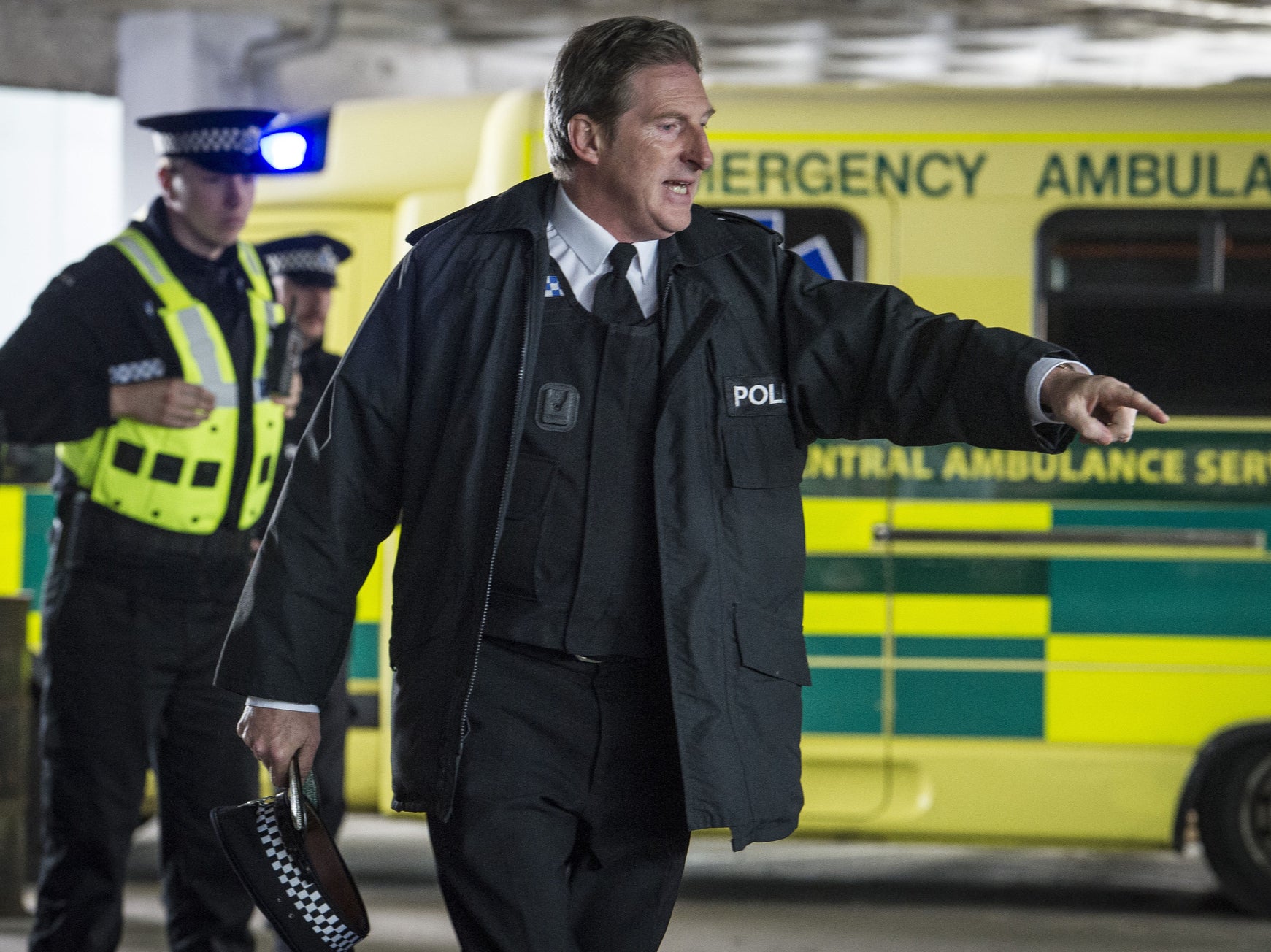 Adrian Dunbar as Superintendent Ted Hastings in Line of Duty