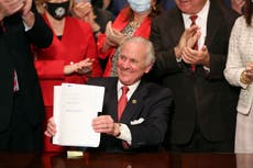 South Carolina's abortion law challenged in court on 2nd day