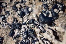 Oil spill stains Israeli shoreline; investigations underway