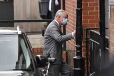 Prince Charles visits his father Prince Philip, 99, in hospital