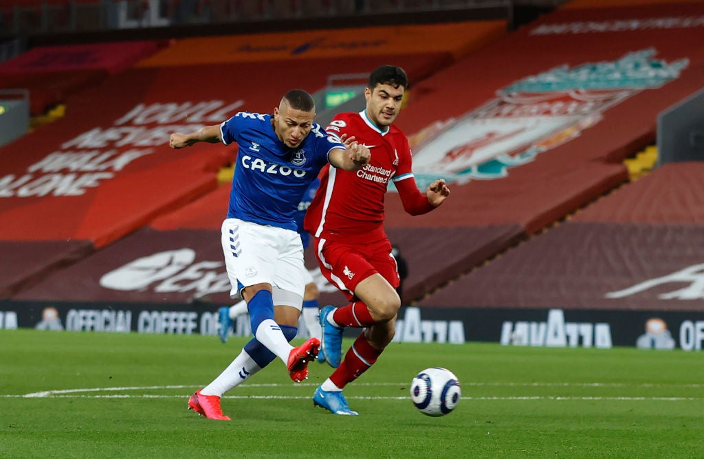 Kabak (right) has helped Liverpool to just one Premier League win since joining