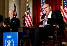 Biden pays a visit to ailing former GOP Sen. Bob Dole