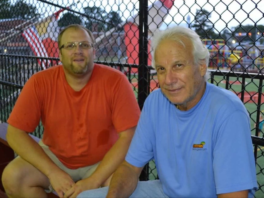 Scott Cohen (left) lost his dad, Charles Cohen (right), to Covid-19 while he was also battling the novel virus in a New York hospital