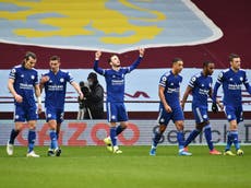 Leicester maintain Champions League push as dominant first half leaves Aston Villa chasing shadows