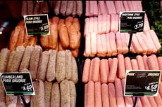 Brexit red tape ramped up on British sausages destined for Northern Ireland