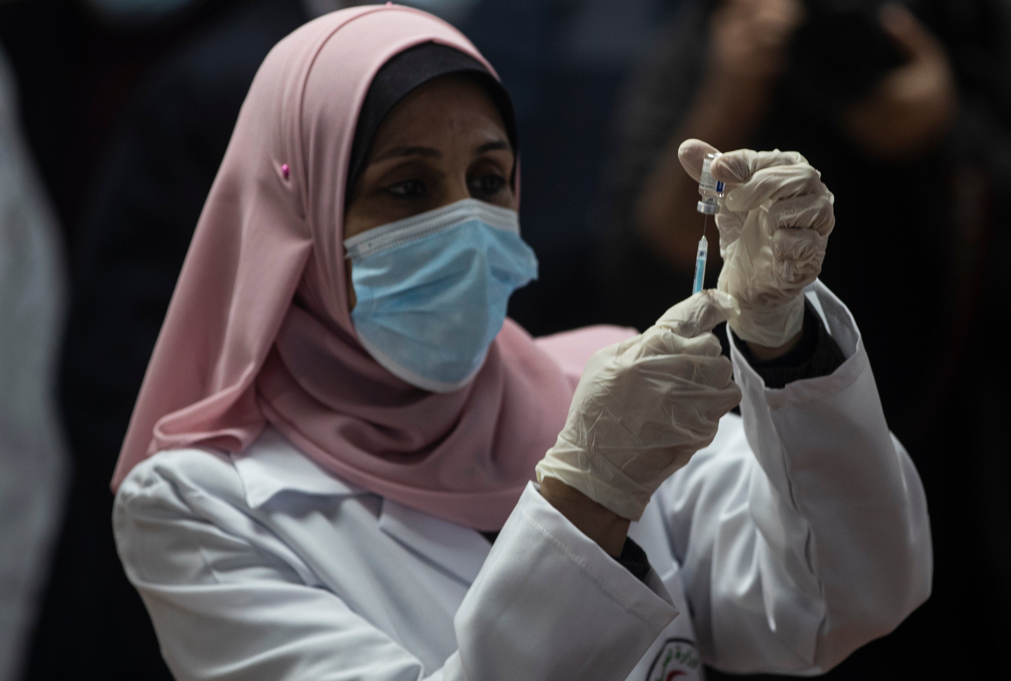 Virus Outbreak Gaza