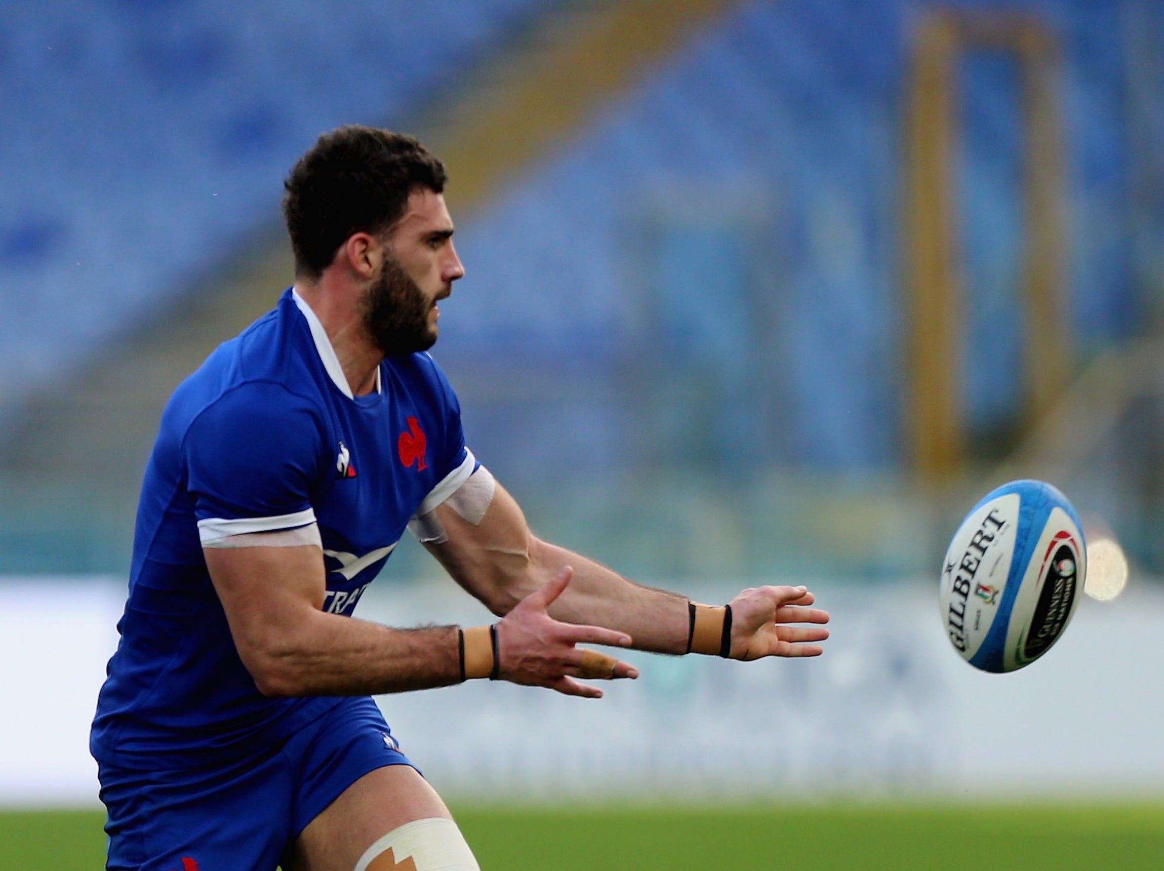 France captain Charles Ollivon is one of numerous new coronavirus cases in the squad