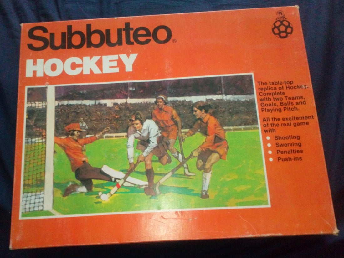 Girls Hockey set from the 1970s