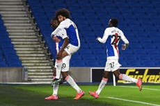 Christian Benteke’s last-gasp Crystal Palace winner stuns Brighton