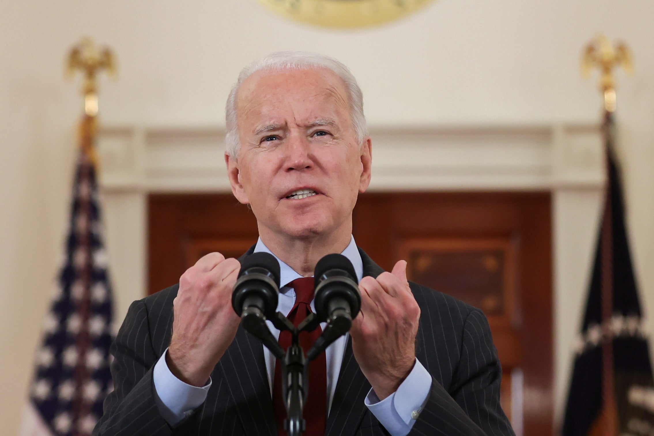 Read Joe Biden’s speech as nation’s coronavirus death toll surpasses 500,000 lives