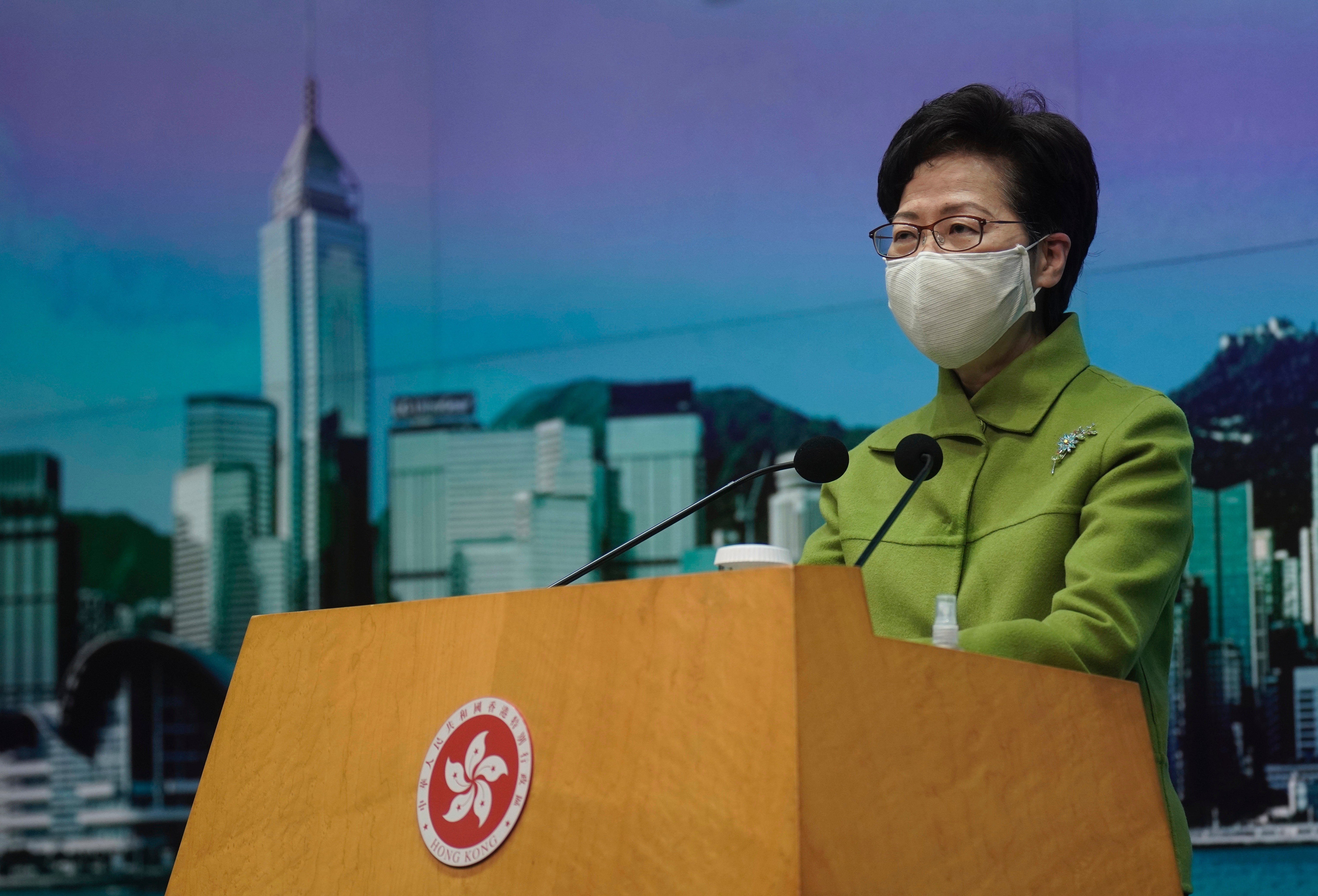 Hong Kong Carrie Lam