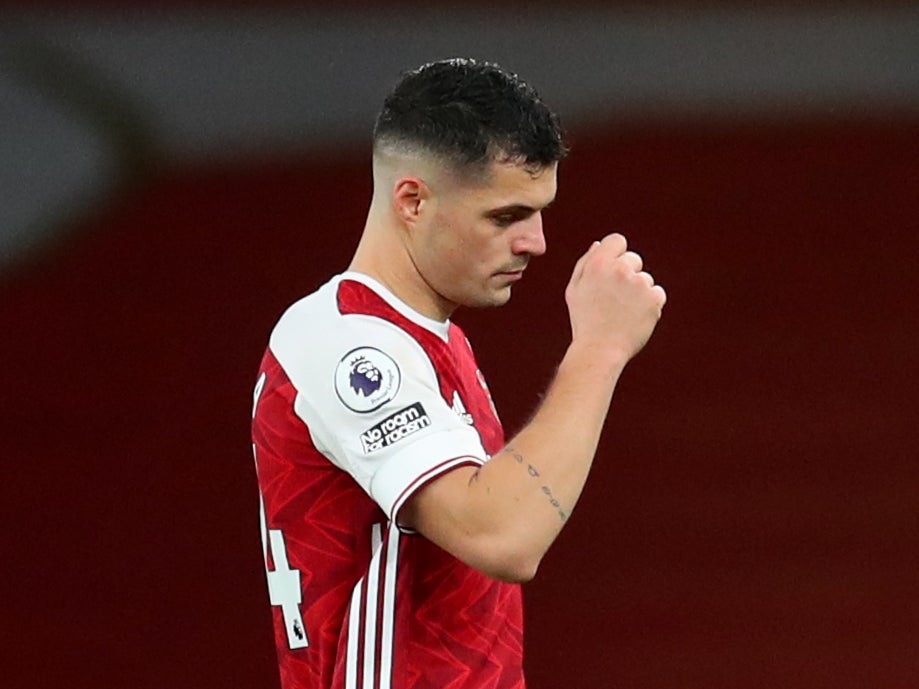 Arsenal midfielder Granit Xhaka