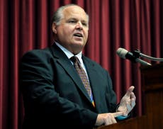 Controversy swirls over lowering of flags for Rush Limbaugh