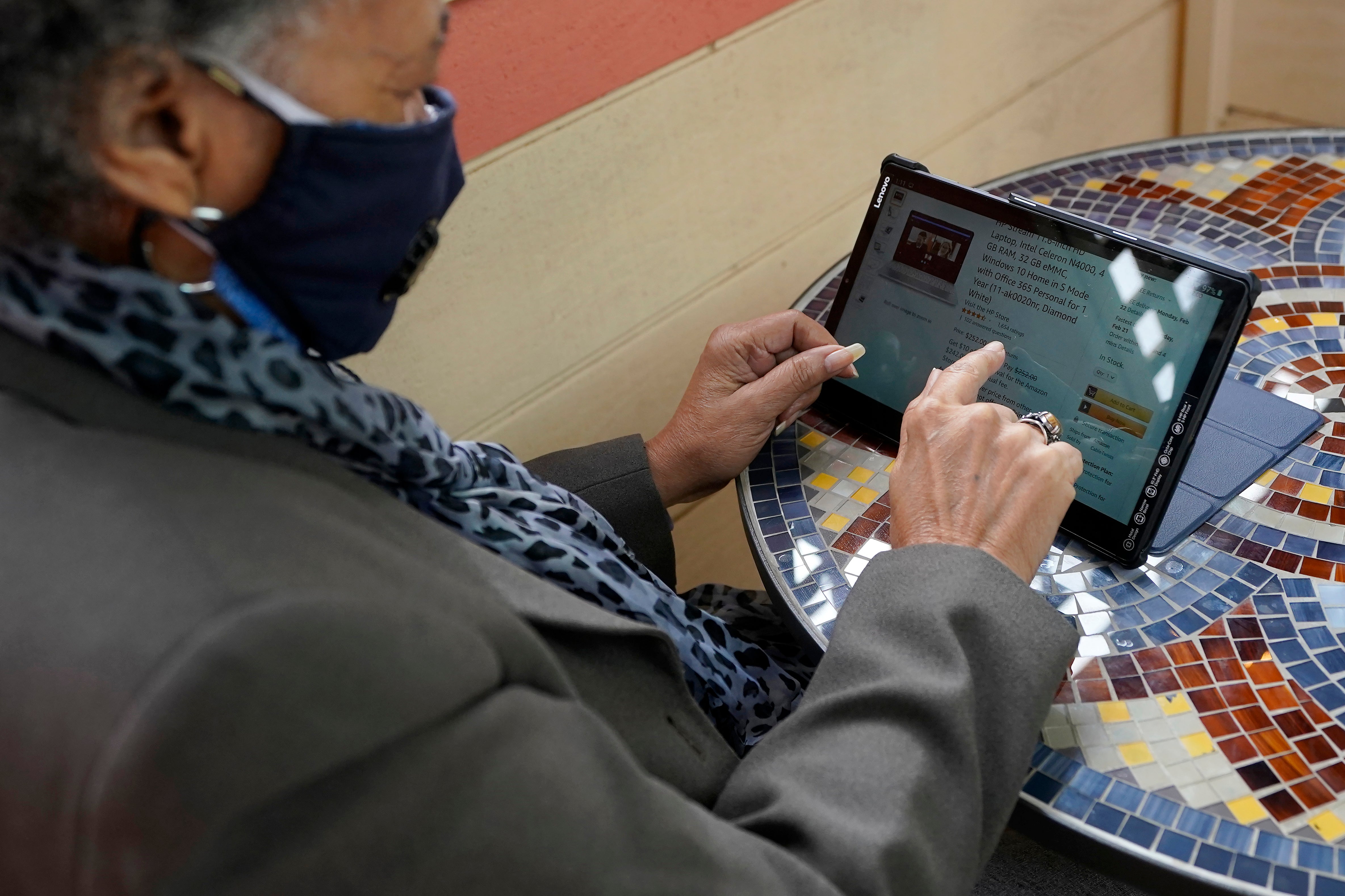 Seniors Shopping Online