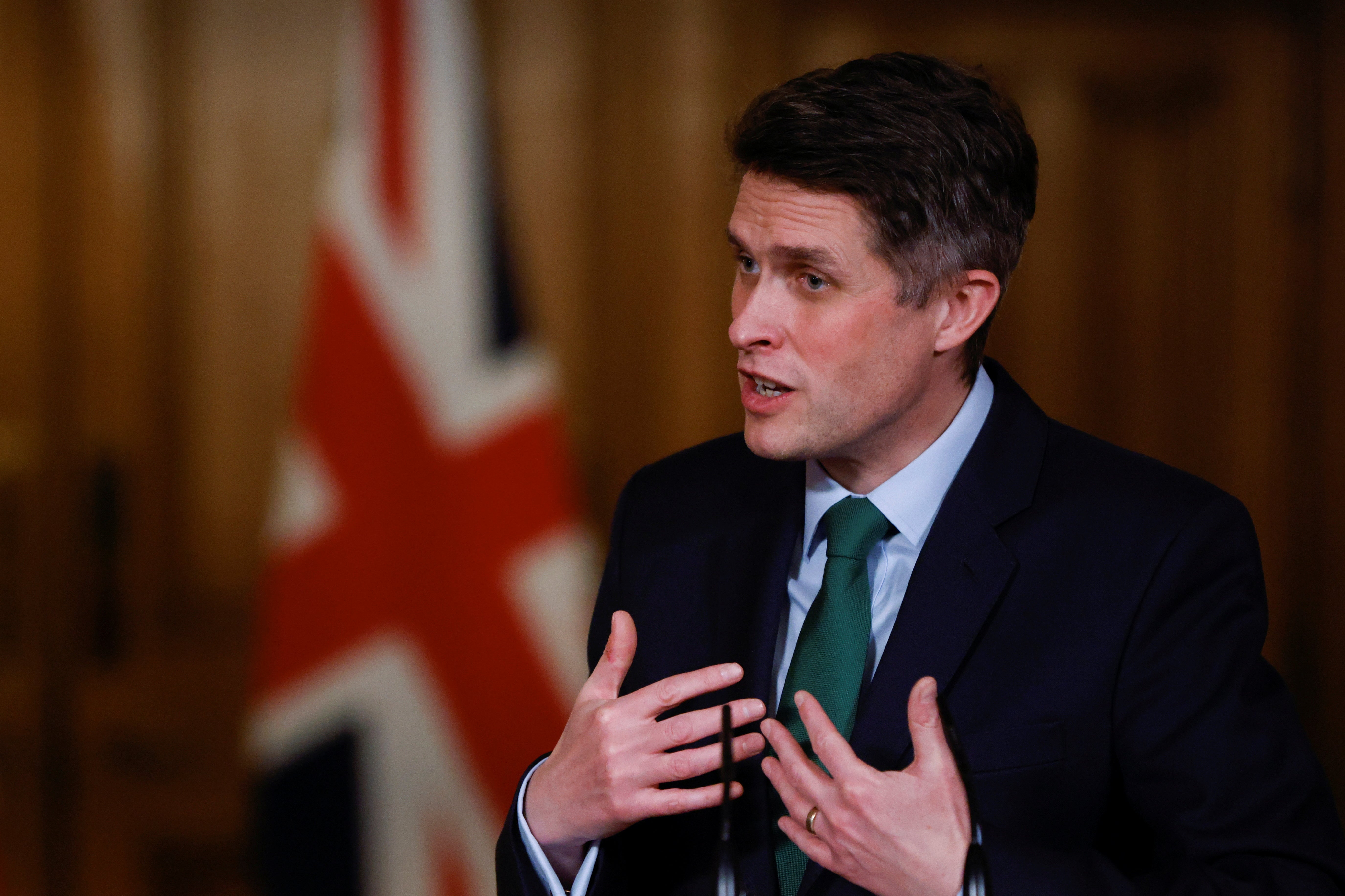 Education secretary Gavin Williamson