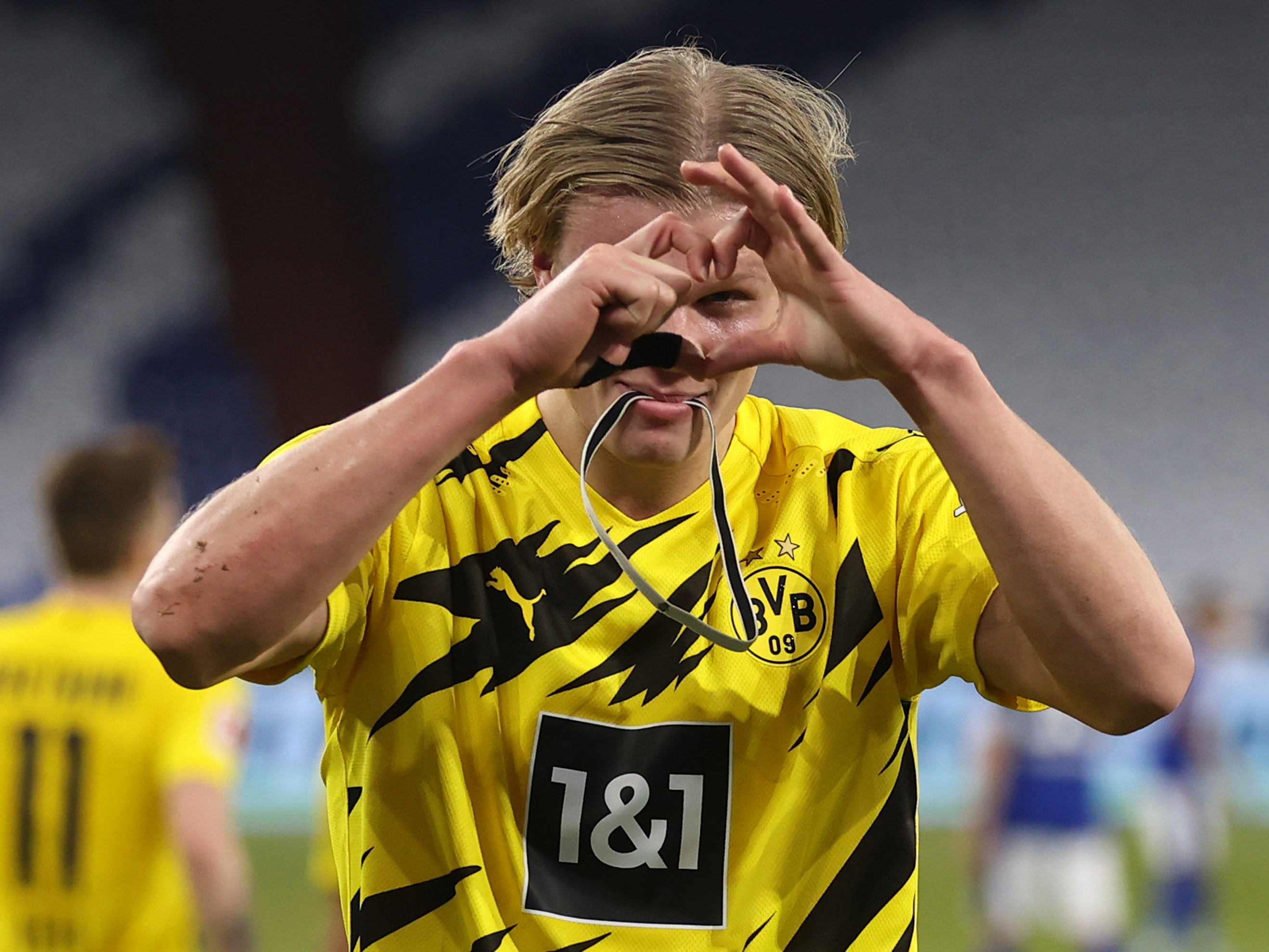 Dortmund striker Erling Haaland