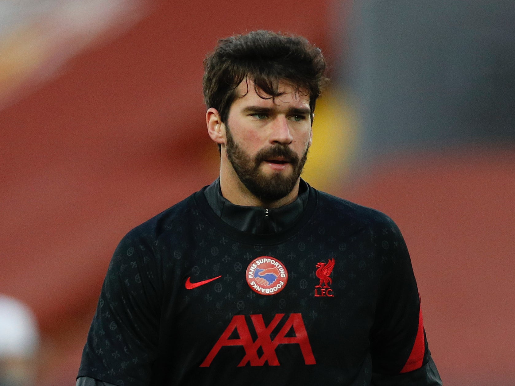 Liverpool goalkeeper Alisson