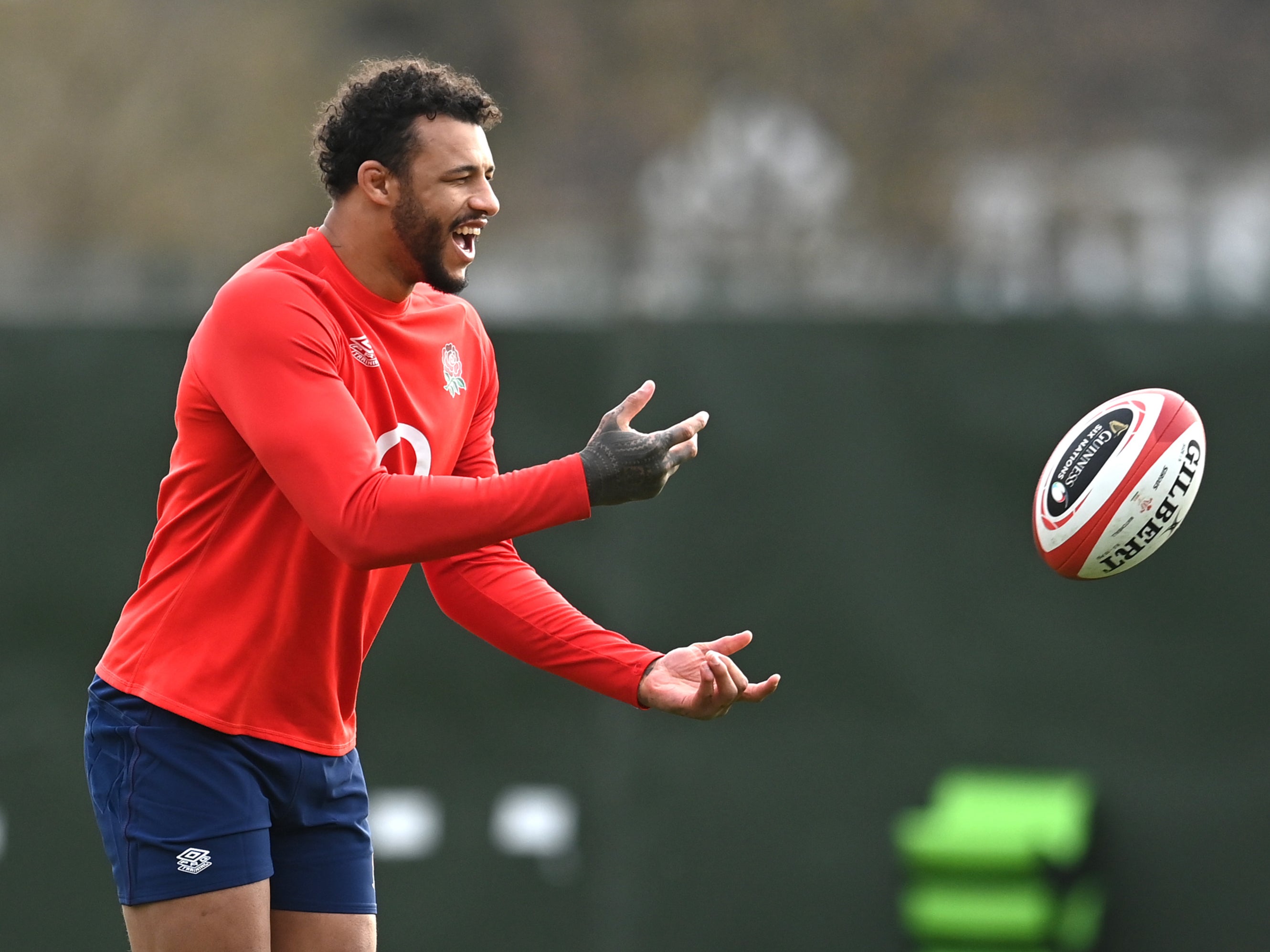 England forward Courtney Lawes