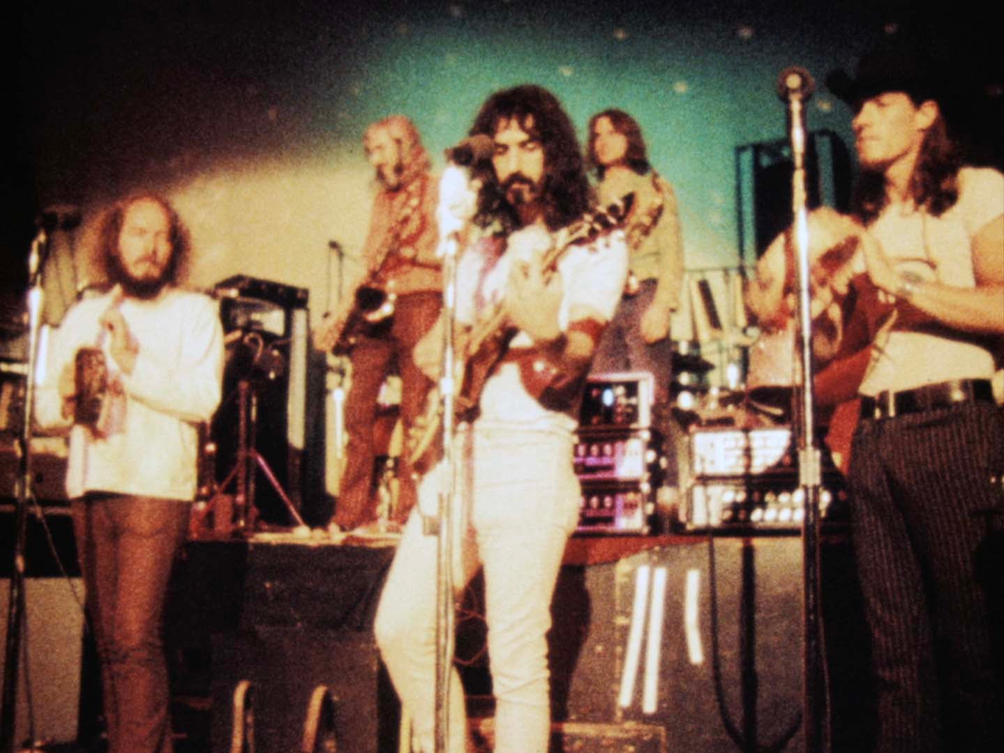 Frank Zappa and his band, the Mothers of Invention