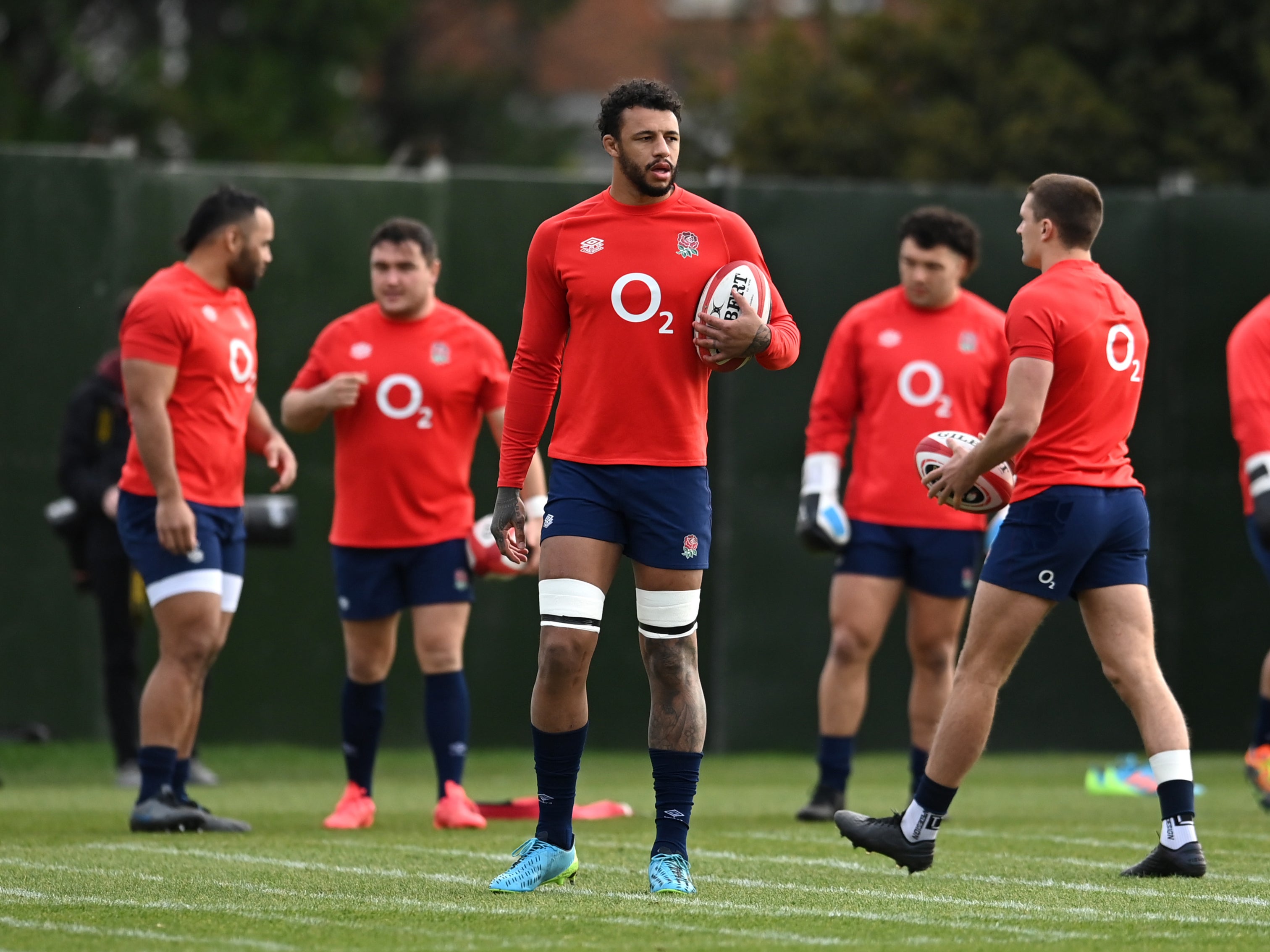 England forward Courtney Lawes