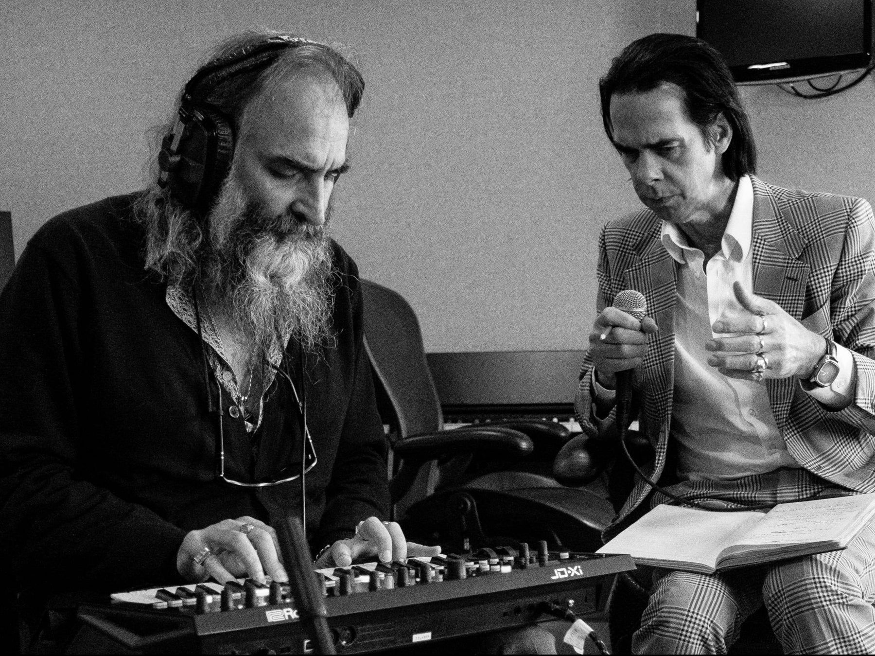 Warren Ellis with Nick Cave