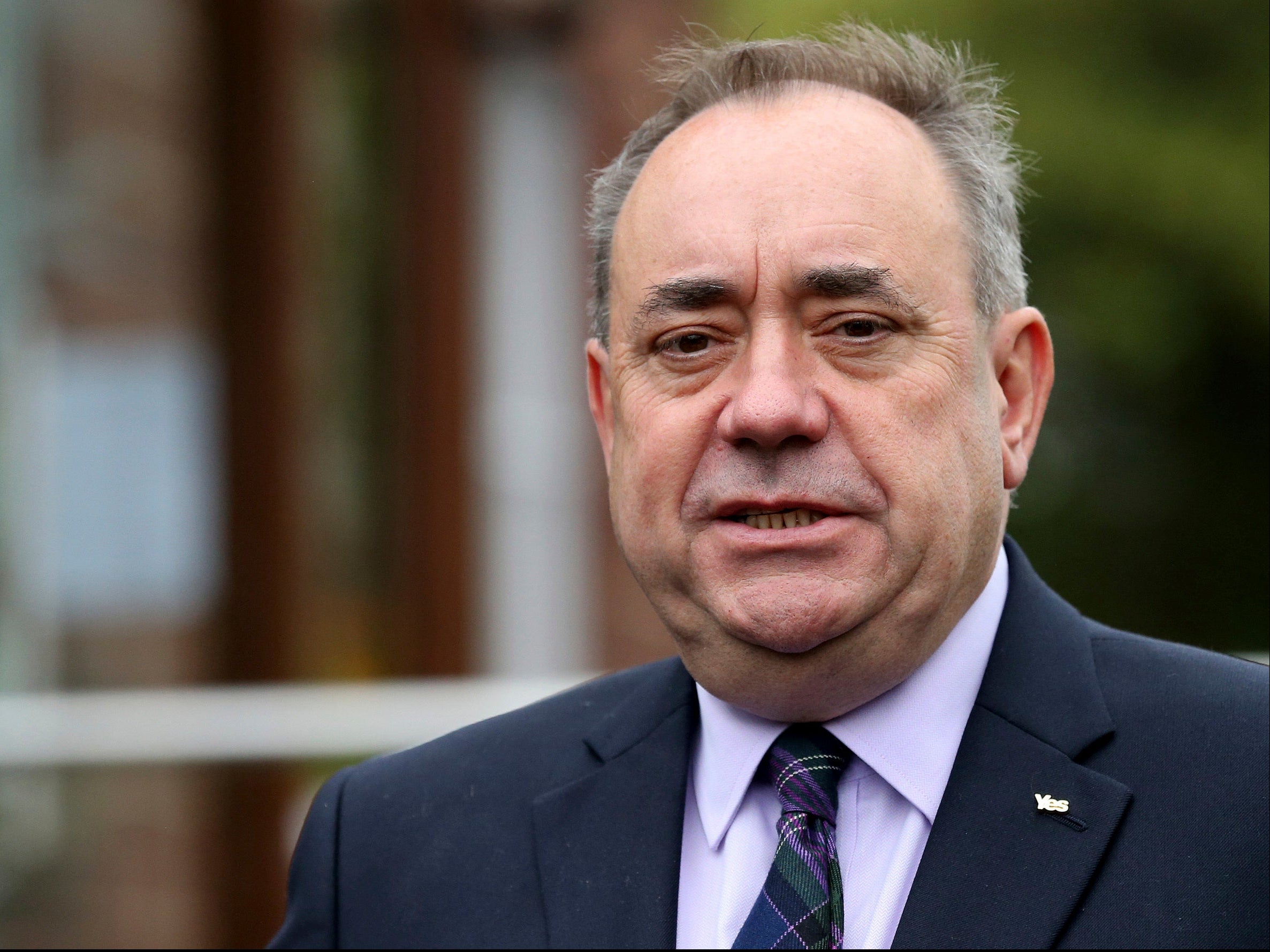 Former first minister of Scotland Alex Salmond