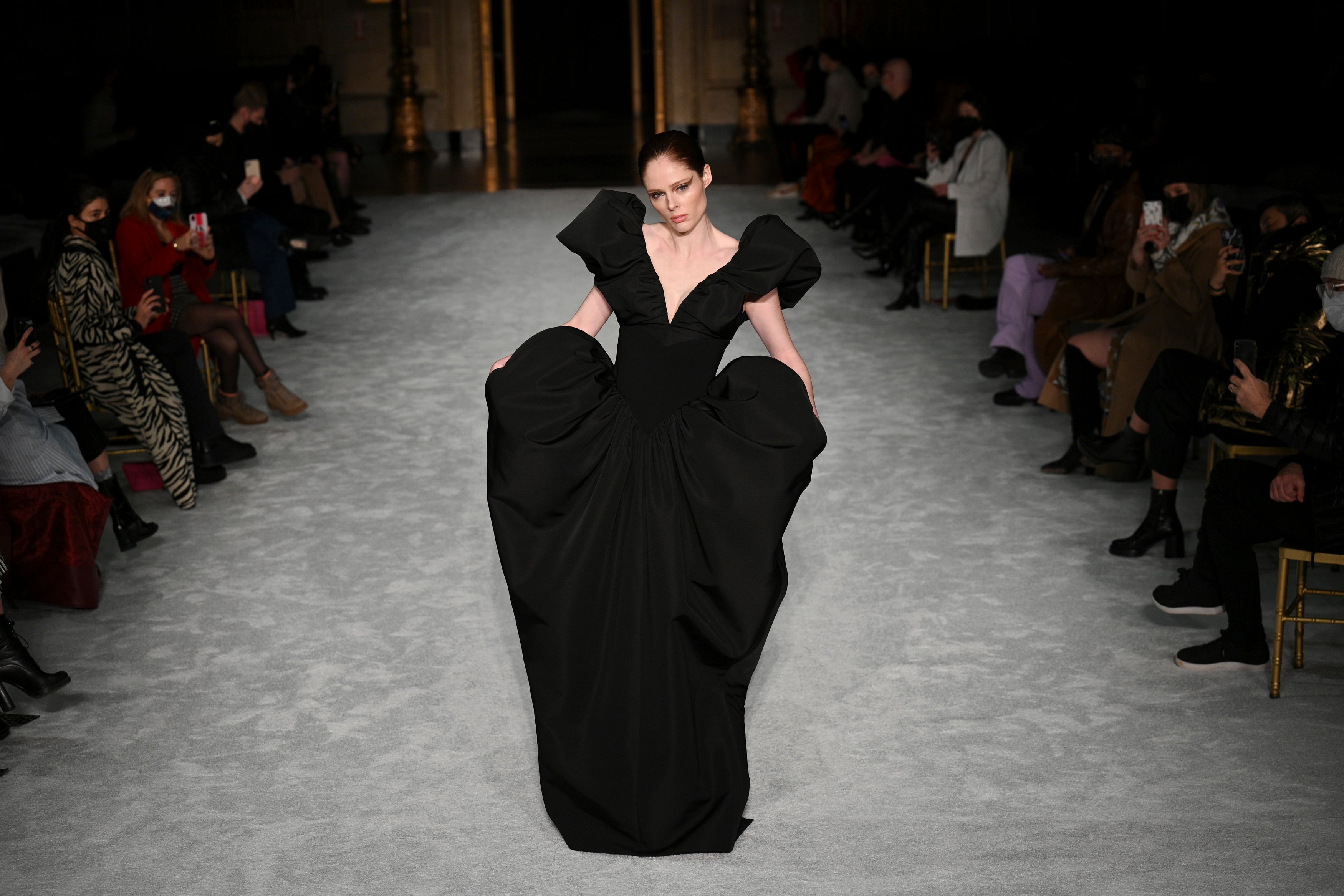 APTOPIX Christian Siriano Fall/Winter 2021