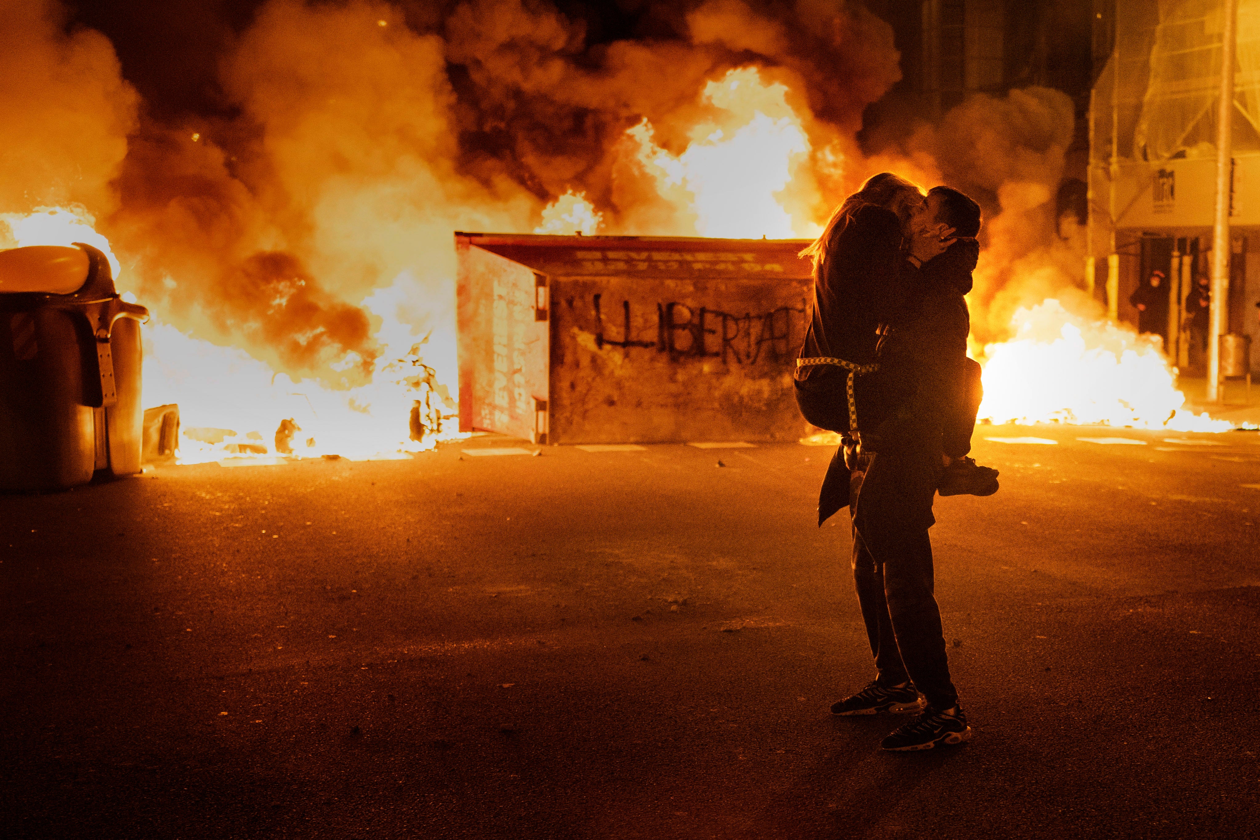 Spain Rapper Protests Photo Gallery