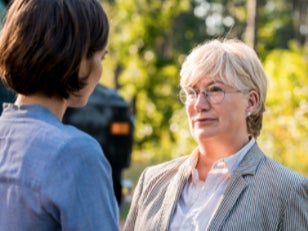 Jayne Atkinson appeared as Georgie in ‘The Walking Dead’s eighth season