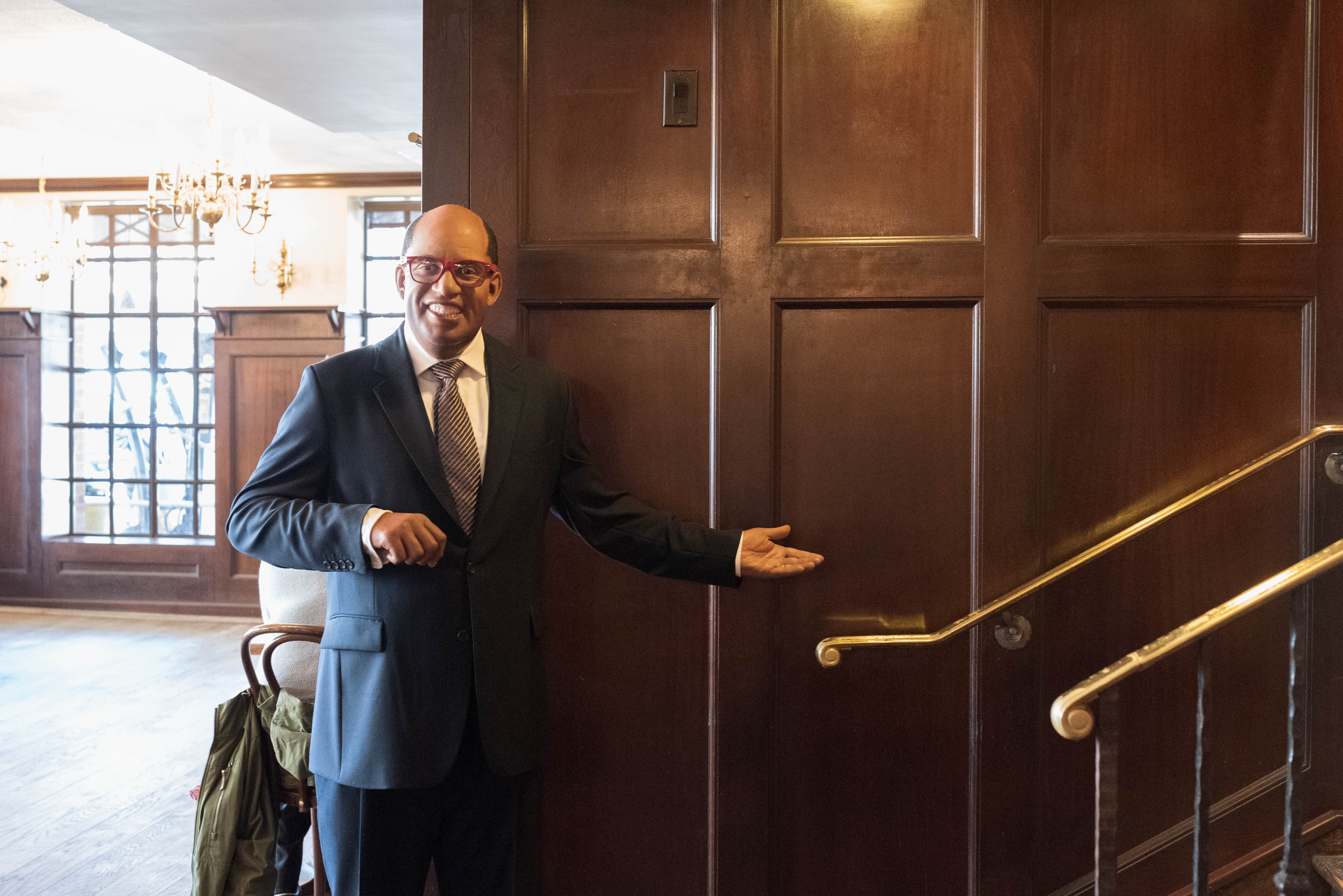 Peter Luger’s fills dining room with wax celebrities as diners are allowed back inside