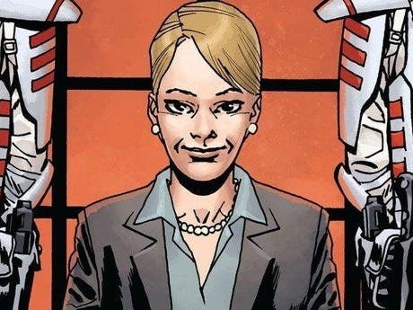 Pamela Milton in Robert Kirkman’s ‘Walking Dead’ comic book series