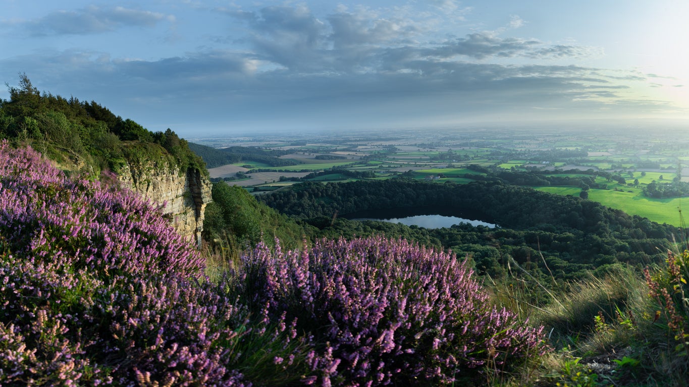 Gormire Lake is a popular wild swimming spot