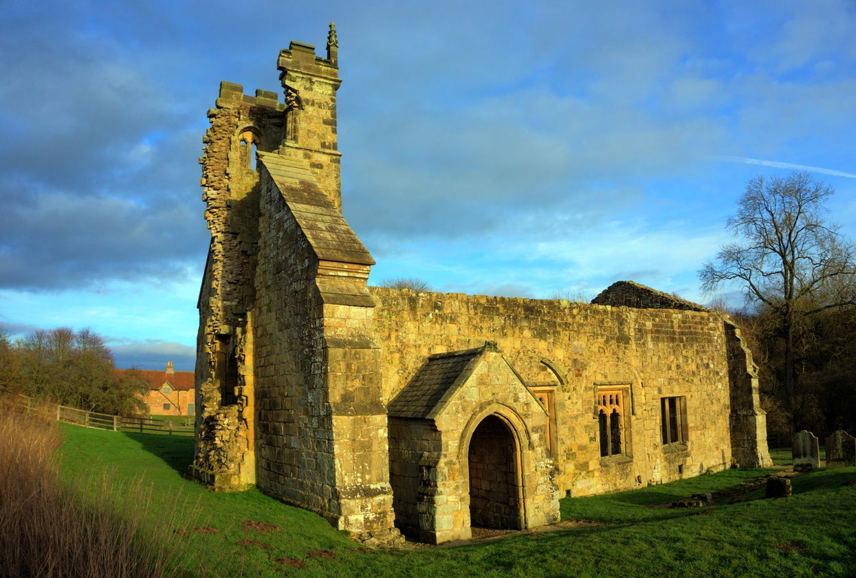 Wharram Percy’s deserted church